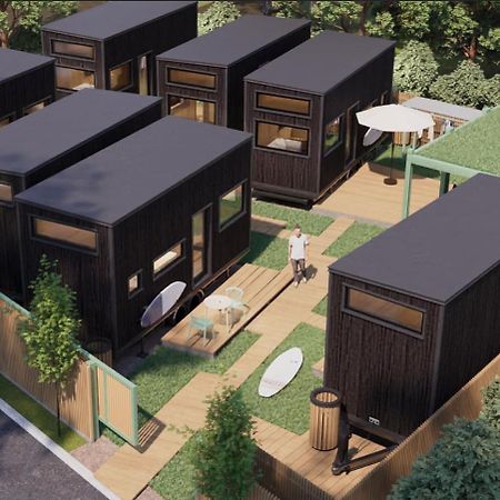 Chalepe 20 Komfortowe Domki "Tiny House" Chałupy Εξωτερικό φωτογραφία